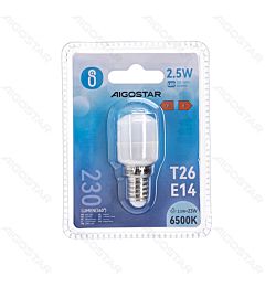 LAMPADINA LED PER FRIGORIFERO - LUCE FREDDA - E14 2,5W