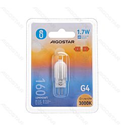 LAMPADINA LED G4 1.7W - LUCE CALDA - 160LMAigostar