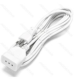PROLUNGA 10A - CAVO 3G0.75mm² - BIANCO 5M