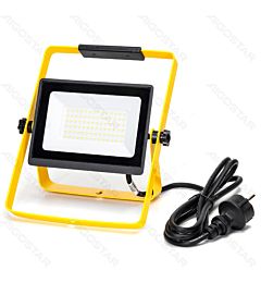 FLOODLIGHT LED DA CANTIERE CON CAVO 50W - LUCE FREDDA