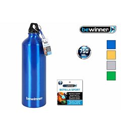 BOTTIGLIA SPORT ALLUMINIO 750ML BEWINNERBe Winner