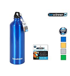 BOTTIGLIA SPORT ALLUMINIO 1000ML BEWINNERBe Winner