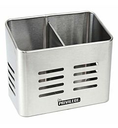 BARATTOLO UTENSILI CUCINA INOX 16X9X13CM
