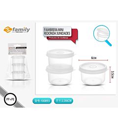SET 3 CONTENITORE TONDOS Family