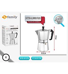 CAFFETTIERA ALLUMINIO 6TAZZES Family