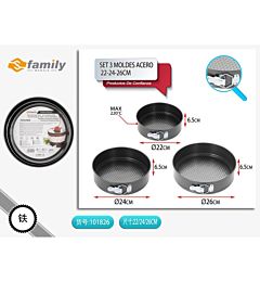 SET STAMPI PER TORTES Family