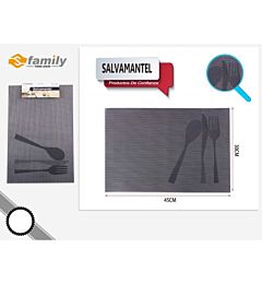 Sfamily Tovaglietta 16377/9 30x45cm - Nero