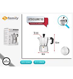 CAFFETTIERA ALLUMINIO 1TAZZAS Family