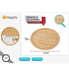 VASSOIO IN BAMBUS Family