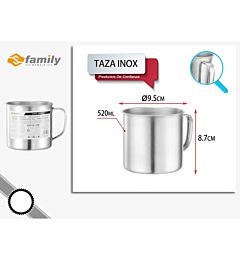 Sfamily Tazza in Acciaio Inox - 520ml