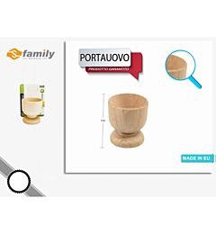 Sfamily Portauovo in Legno - 4x5cm