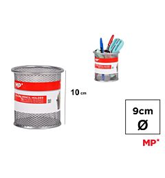 MP PORTAPENNE IN METALLO ROTONDO Ø9 - CROMATOMp