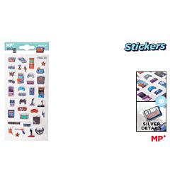 MP STICKERS 3D SOFT PD034/41 - GAMING
