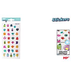 MP STICKERS 3D SOFT PD034/50 MONSTER