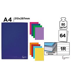 CERVANTES MAXI QUADERNO CARTONATO 64FF/80GR 1RMp