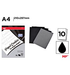 MP CARTA CARBONE A4 10PZ NEROMp