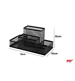 MP ORGANIZER 10x15CM 4 SCOMPARTI - NERO
