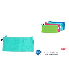 MP BUSTA MULTIUSO IN TESSUTO C/CERNIERA 23.5X12CMMp