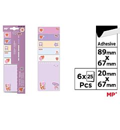 MP SEGNAPAGINE + MEMO STICK - LOVE
