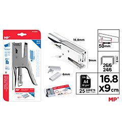 MP PINZATRICE ACCIAIO INOX 24/6 26/6 RICARICA 24Mp