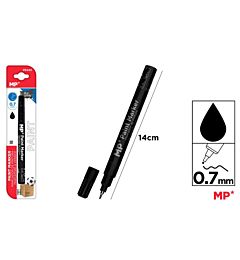 MP MARKER A VERNICE NERO 0.7MMMp