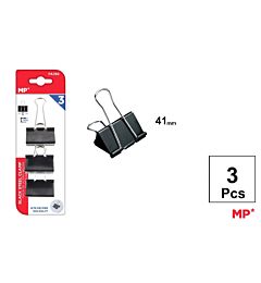 MP CLIP FERMACARTE NERO 41MM - 3PZ
