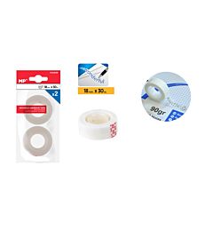 MP NASTRO ADESIVO INVISIBILE 18MM*30M 2PZMp