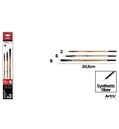 ARTIX SET PENNELLI PROF PIATTI/TONDI 3PZArtix