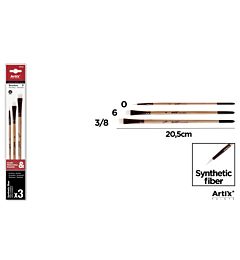 ARTIX SET PENNELLI PROF PIATTI/TONDI 3PZ