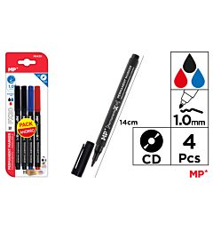 MP MARCATORE CD/DVD 1.0MM 4PZ 2*N/B/RMp