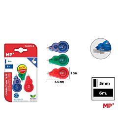 MP MINI CORRETTORE A NASTRO 6M PA137M - 3PZMp