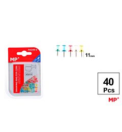SPILLI CARTOGRAFICI TASPARENTI COLORATI 40PZ MPMp