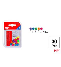 MP PUNTINE A SFERA 10MM FLUO - 30PZ