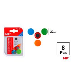 MP MAGNETI ROTONDI 20MM - 8PZ