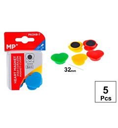 MP MAGNETI A CUORE 32MM - 5PZ