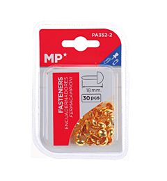 MP FERMACAMPIONI PUNTA TONDA 18MM 30PZ OROMp