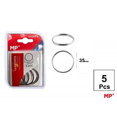MP ANELLO PORTACHIAVI TONDO 35MM - 5PZ