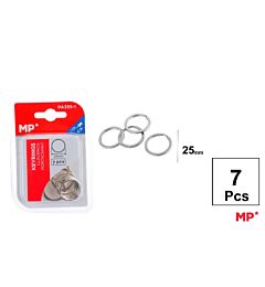MP ANELLO PORTACHIAVI PIATTO 25MM - 7PZ