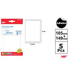 MP ETICHETTE ADESIVE STAMPABILI 149*105MM 5PZ BIANMp