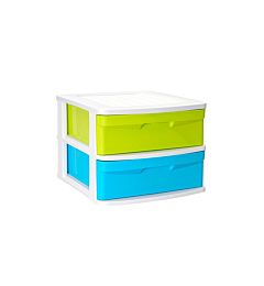 CASSETTIERA SENA 2 CASSETTI - COLORPlastic Forte