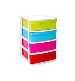 CASSETTIERA SENA 4 CASSETTI - COLORPlastic Forte