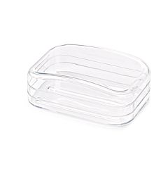 SCATOLA PORTASAPONE - TRASPARENTEPlastic Forte