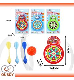 OUSDY SET BERSAGLIO ROTANTE 12.5CM