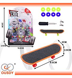 OUSDY SKATEBOARD CON LE DITA 3PZOusdy