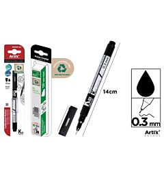 MP MARCATORE A PENNA FINELINER 0.3MM NEROMp