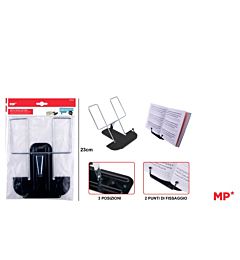 MP LEGGIO METALLICO DA TAVOLO REGOLABILE NEROMp