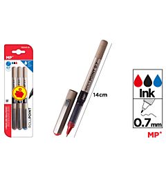 MP PENNA INCHIOSTRO LIQUIDO G7 0.7MM 3PZ N/R/BMp