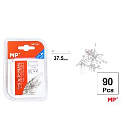 MP SPILLI DA SARTA 37,5MM BIANCO - 90PZ