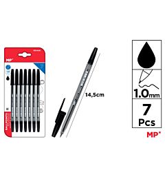 MP PENNA SFERA 1.0MM NERO 7PZMp
