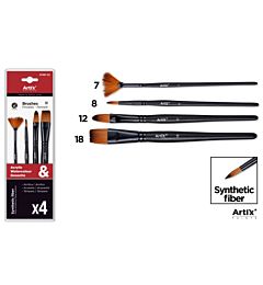 ARTIX SET PENNELLI PROF 20.5CM 4PZ ASSORT